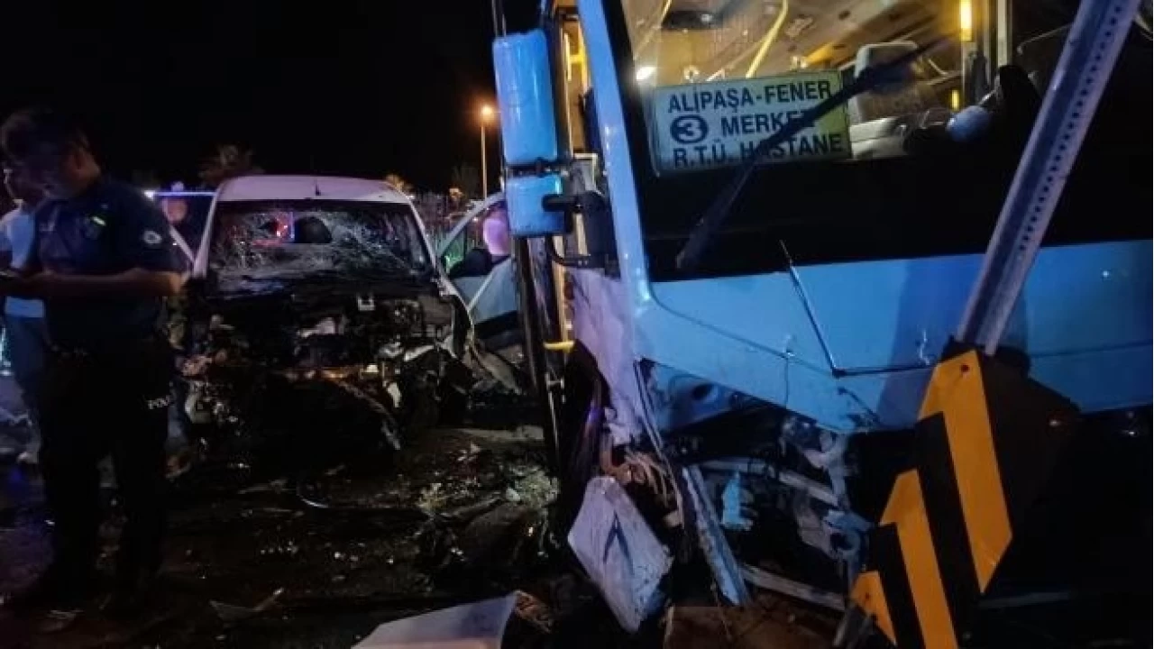 Rize'de faciaya ramak kaldı: 10 yaralı