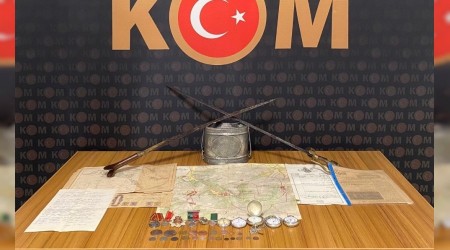 Rize'de tarihi eser operasyonu: 1 gözaltı