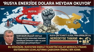 Rusya enerjide dolara meydan okuyor