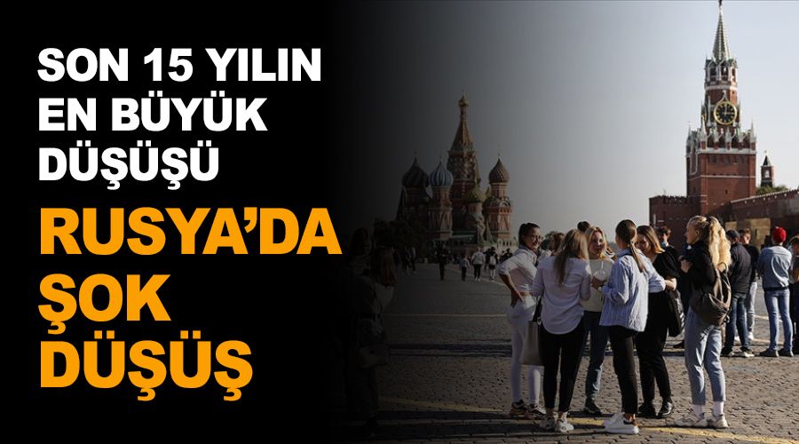 Rusya'nın nüfusunda şok düşüş