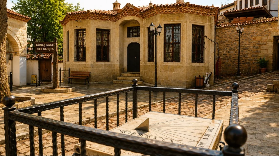 Safranbolu'nun tarihi güneş saati: Mermere düşen gölge