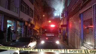 Samsun'da ev yangınında dumandan 11 kişi etkilendi
