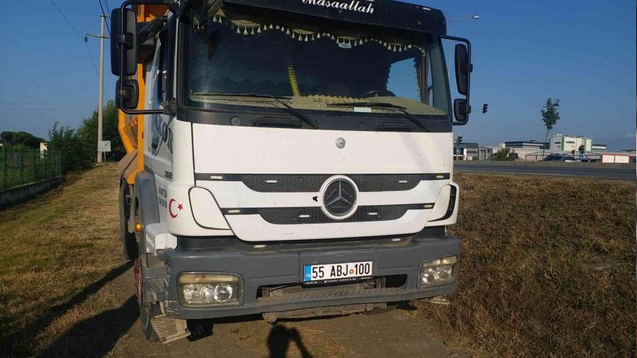 Samsun'da trafik kazası: 5 yaralı