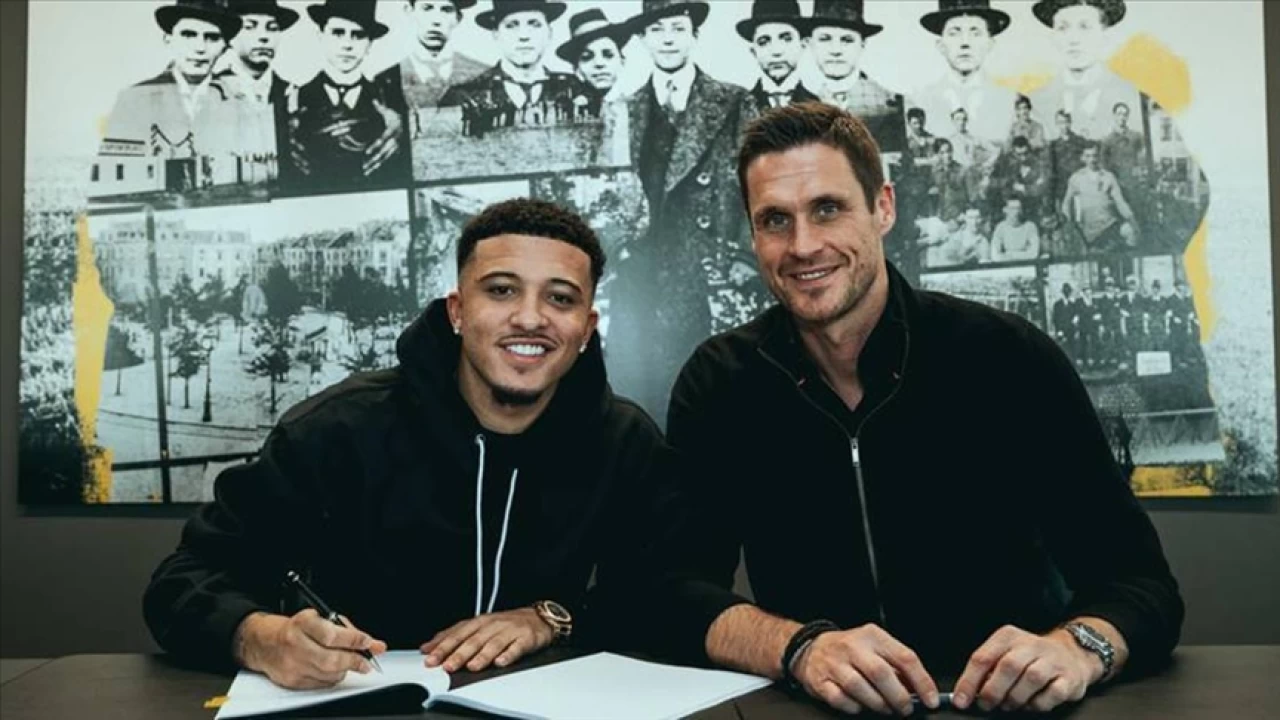 Sancho parlad Dortmund'a geri dnd