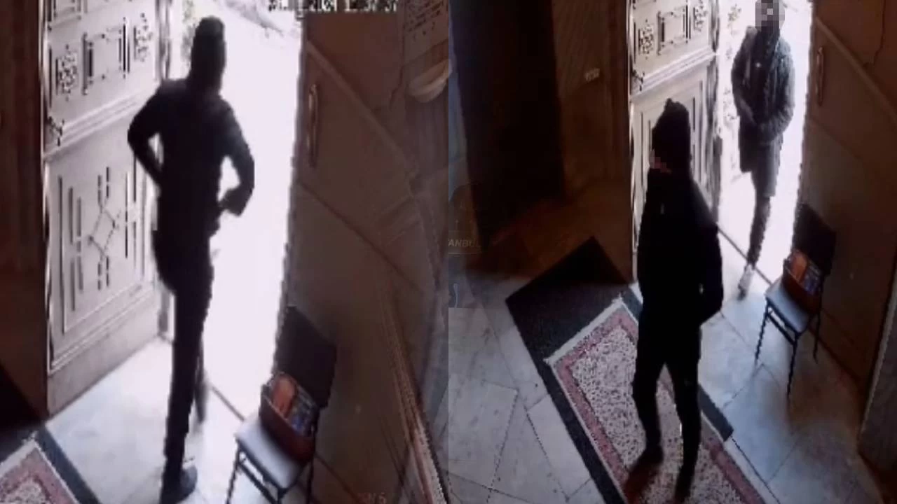 Santa Maria Kilisesi'nde silahlı saldırı kamerada