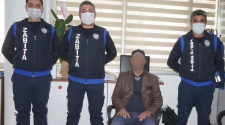 Sarıgöl'de dilencinin üzerinden 14 bin lira çıktı