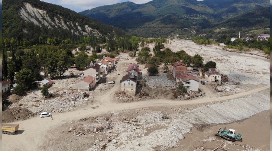 Sel sularının yıktığı köydeki vatandaşlar anlattı