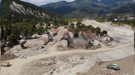 Sel sularının yıktığı köydeki vatandaşlar anlattı