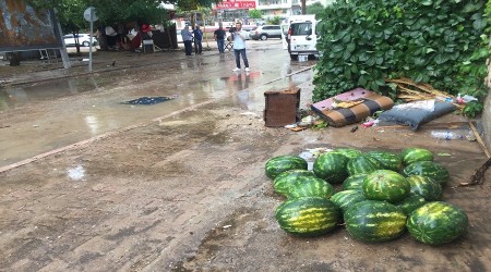 Seyyar satc karpuzlarn sele kaptrd