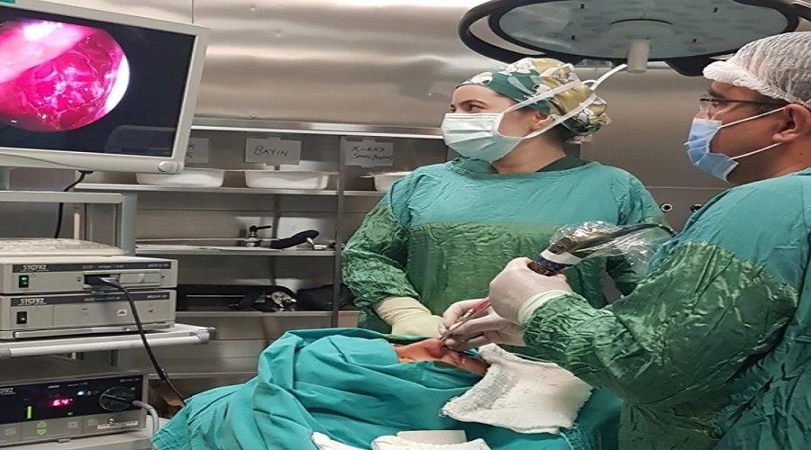 Sivas'ta nadiren g�r�len bir burun ameliyat� ger�ekle�tirildi