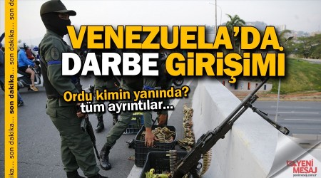 Son dakika... Venezuela'da ordu oyunu bozdu