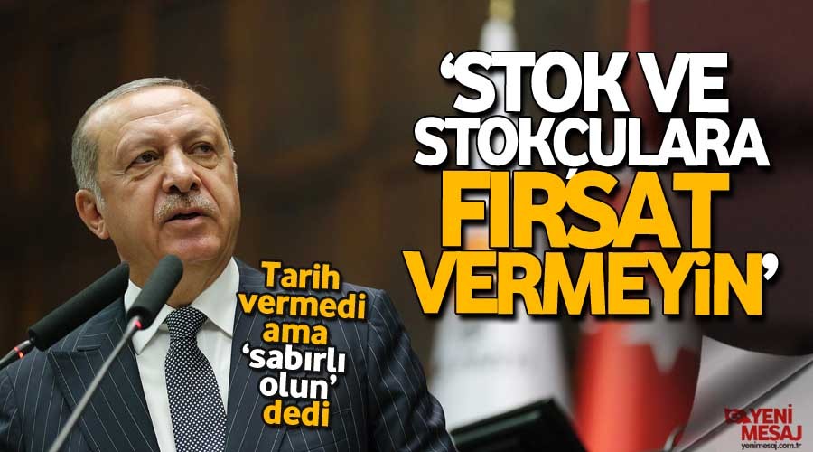 'Stok�ular hususunda gere�ini yapar�z'