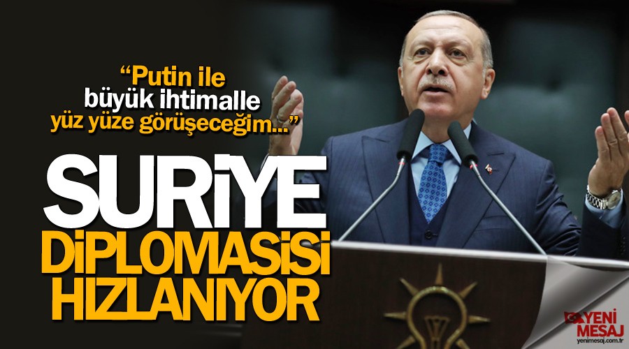 Suriye diplomasisi h�zlan�yor