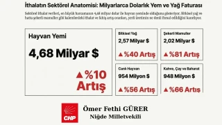  Tar�mda ihracat yerinde sayd�, ithalat roketledi