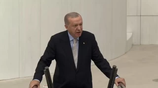 TBMM yeni yasama dnemine balad, Erdoan'dan arpc mesajlar
