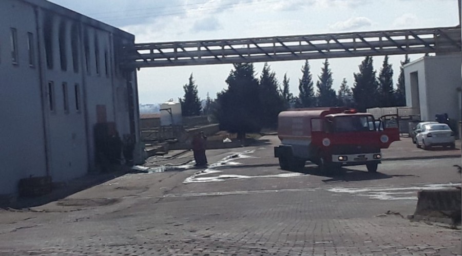 Tekirda�'da tekstil fabrikas�nda patlama