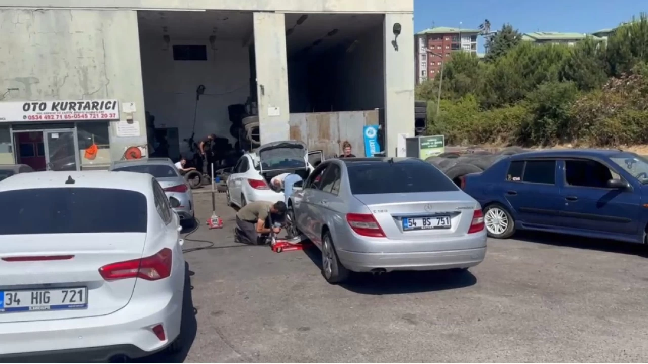 TEM'de yol çalışması tuzağa döndü