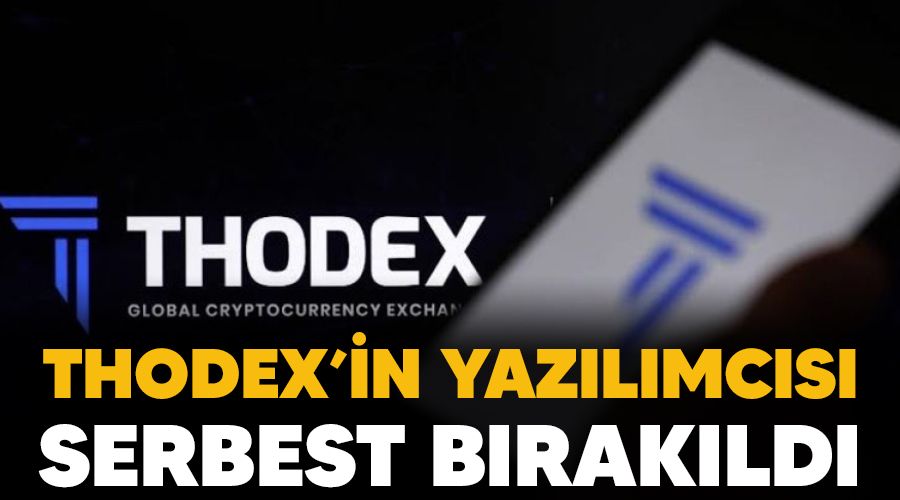 Thodex'in yazlmcs serbest brakld