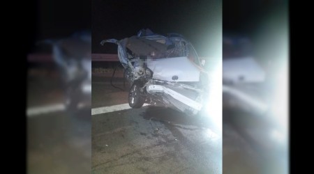 Tıra çarpan araçta 1 kişi öldü