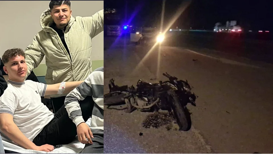 Tokat'ta otomobil motosiklete çarptı: 2 ölü, 1 yaralı