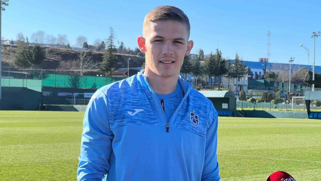 Trabzonspor'un yeni golcüsü konuştu