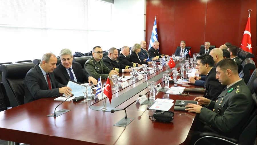 Türk ve Yunan heyetler arasında 'Güven Arttırıcı Önlemler' toplantısı yapıldı