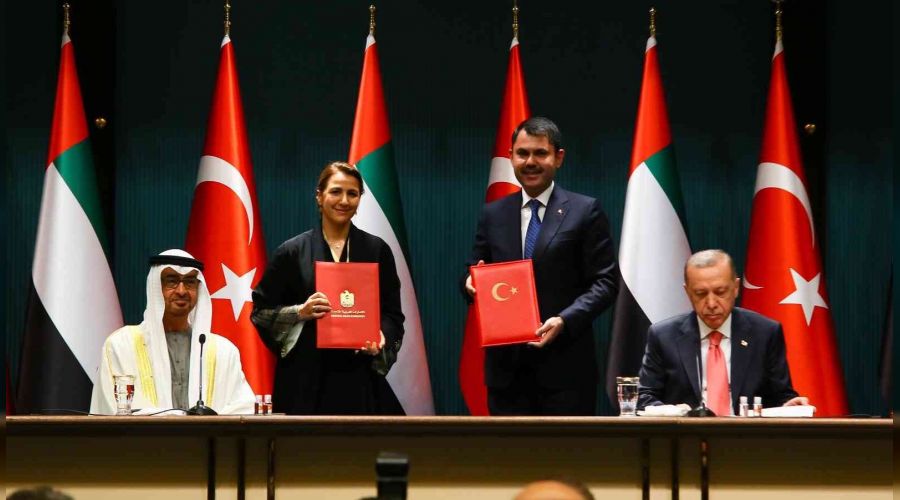 Türkiye ve BAE arasında 10 anlaşma imzalandı