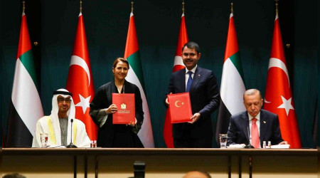 Türkiye ve BAE arasında 10 anlaşma imzalandı