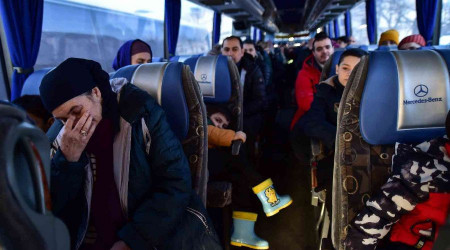 Türklerin Ukrayna'dan tahliyesi devam ediyor