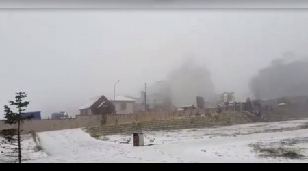 Uludağ beyaza büründü