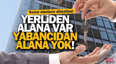 Yabancıdan konut alana vatandaşlık yok
