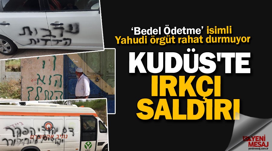 Yahudilerden Kud�s'te �rk�� sald�r�