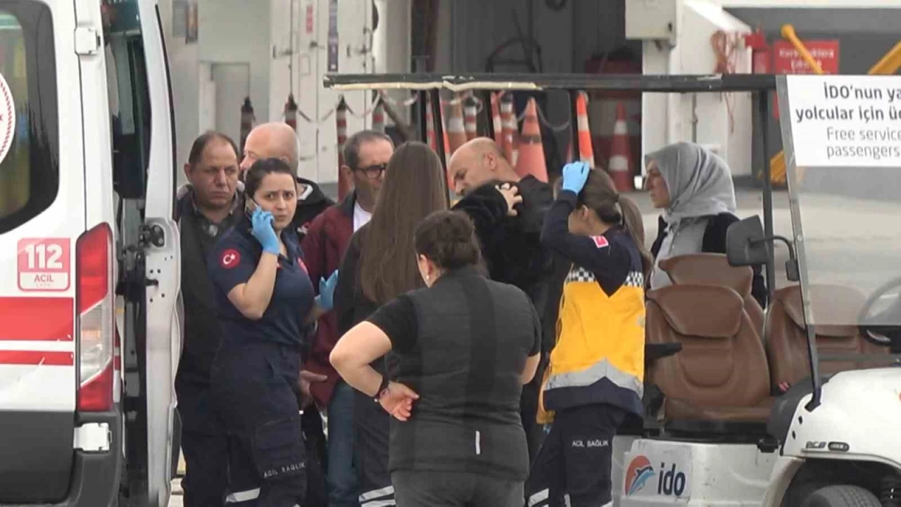 Yalova'da �DO'ya ait feribot kaza yapt�