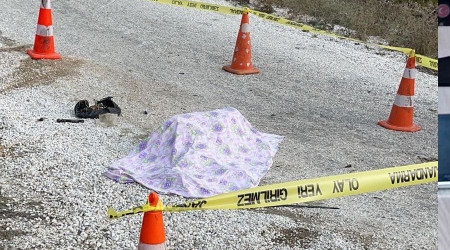 Yokuş aşağı inerken takla atan traktörün sürücüsü öldü