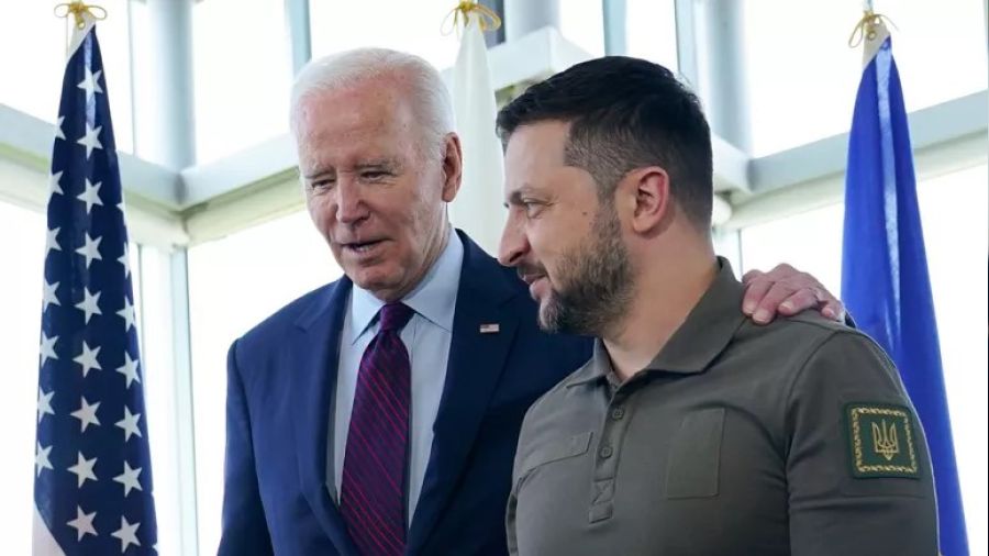 Zelenskiy Beyaz Saray'da