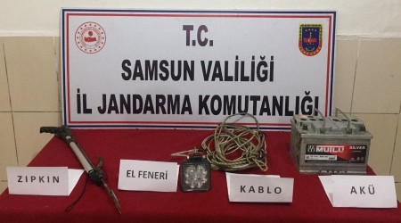 Zıpkınla balık avına idari işlem