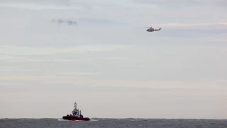 Zonguldak'ta batan geminin personelini arama çalışmaları sürüyor