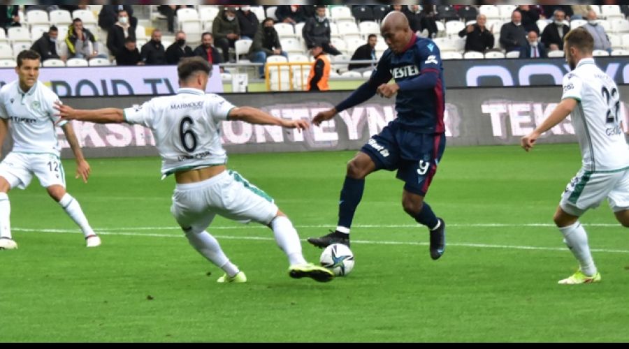 10 kişi kalan Trabzonspor 1 puanı zor kurtardı