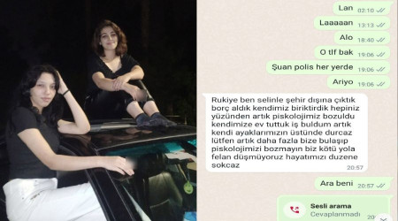 2 kız çocuğu ailelerine mesaj atıp ortadan kayboldular