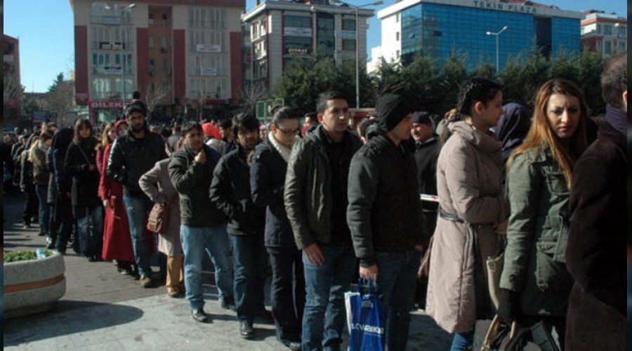 3,5 milyon resmi i�siz var