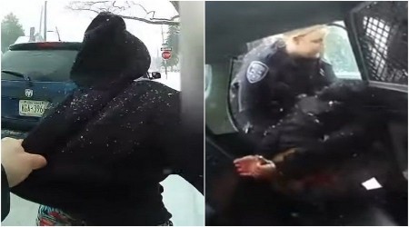 9 yaşındaki çocuğa biber gazı sıkıp kelepçe taktılar