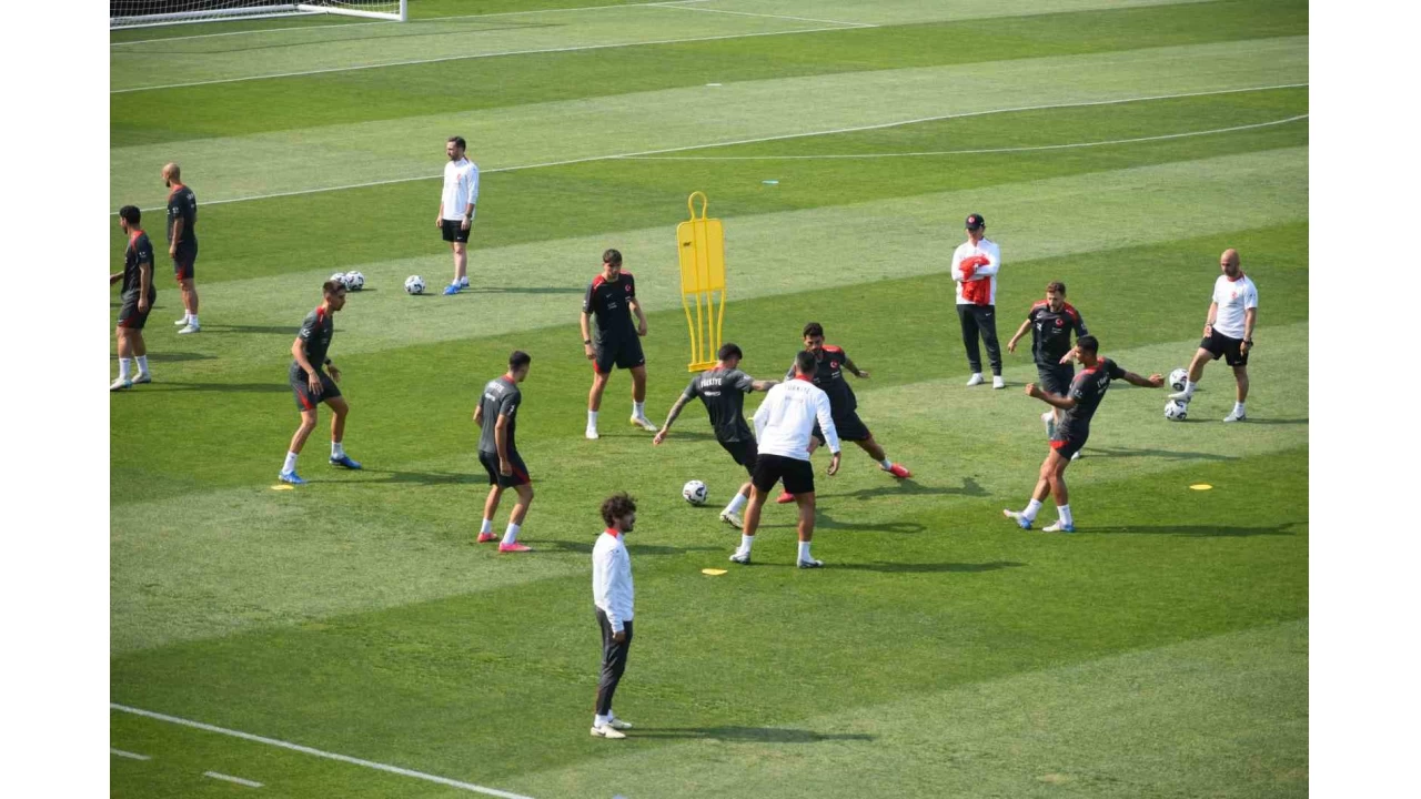 A Milli Tak�m, ABD ma�� haz�rl�klar�n� tamamlad�