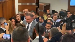 Adalet Komisyonu önünde gerginlik