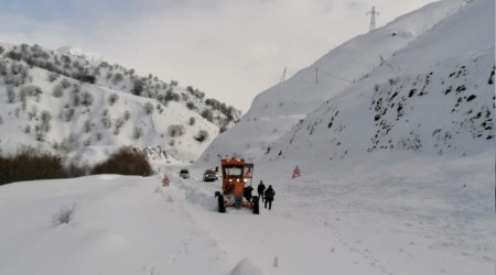 Adıyaman'da çığ düştü