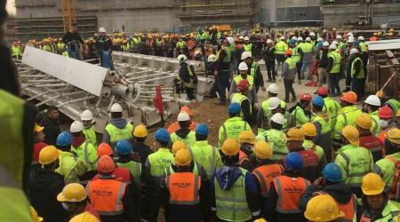 Akkuyu NGS sahasındaki iş kazasında bir kişi hayatını kaybetti