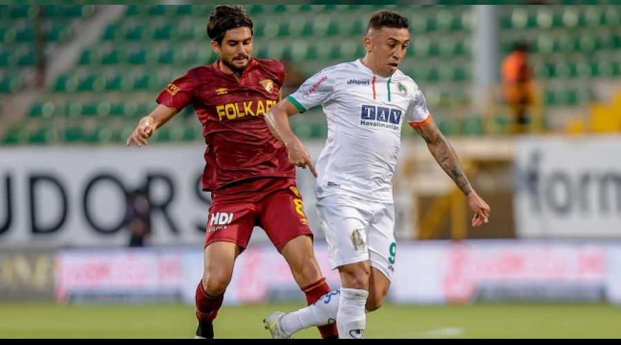 Alanyaspor zirve yolunda Göztepe'ye takıldı