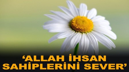‘Allah ihsan sahiplerini sever’