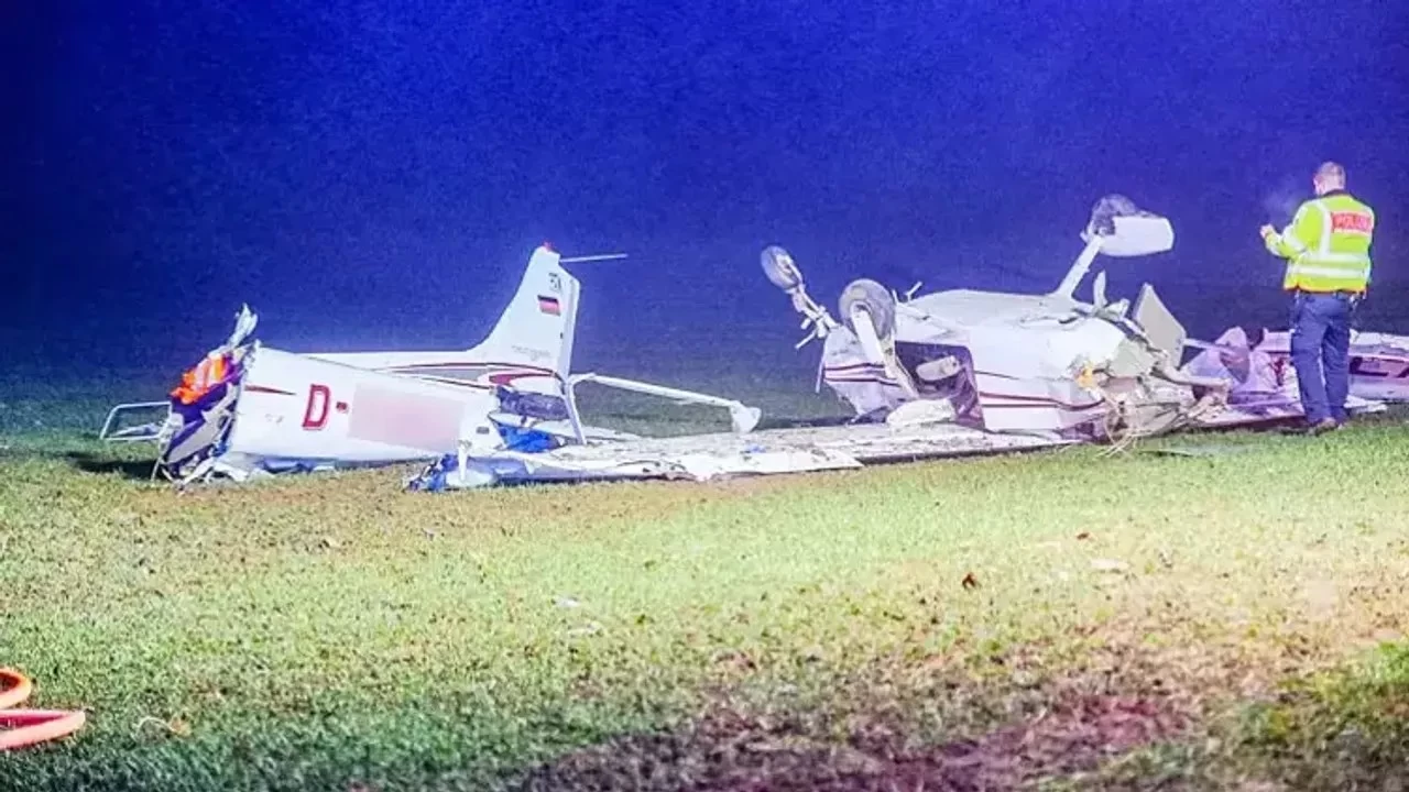 Almanya'da k���k u�ak d��t�, 2 ki�i yaraland�