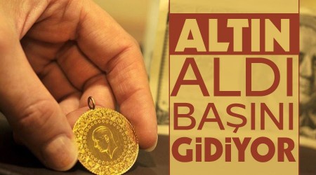 Altın aldı başını gidiyor