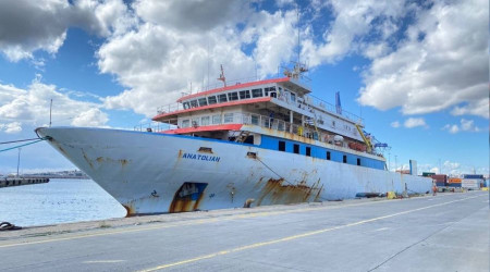 'Anatolian' gemisinde saldırının izleri